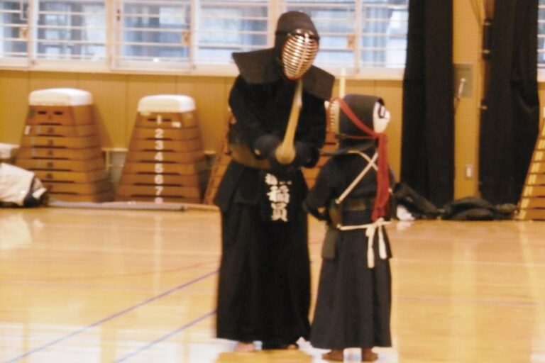 少年剣道の指導